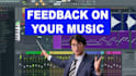 review your music and give professional feedback on it
