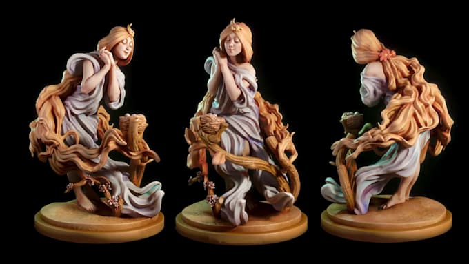 make high quality 3d sculptures for printing