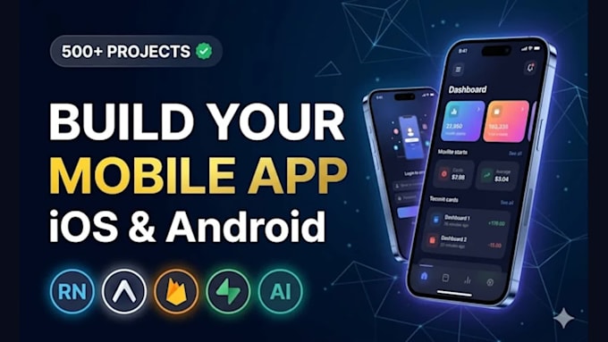 develop ai powered react native ios and android mobile app