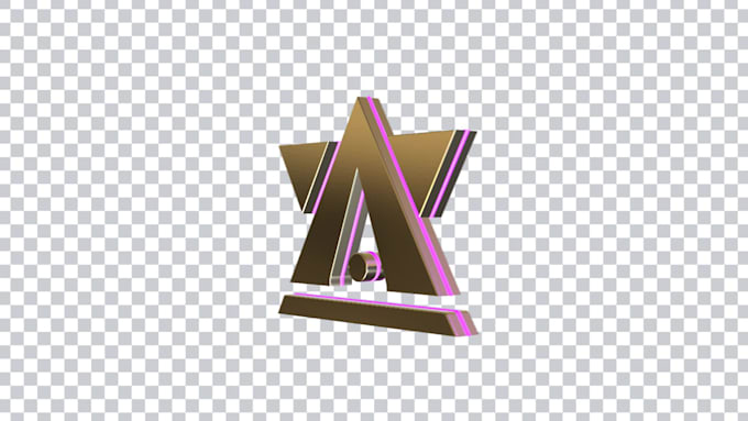 Do 360 3d rotating logo animation spin gif perfect loop by ...