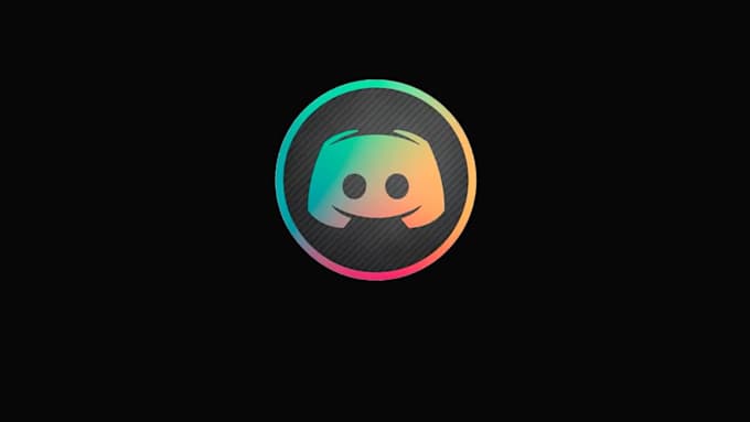 create an animated discord server logo, icon, gif