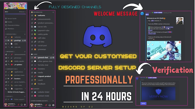 setup the best discord server in 24 hours