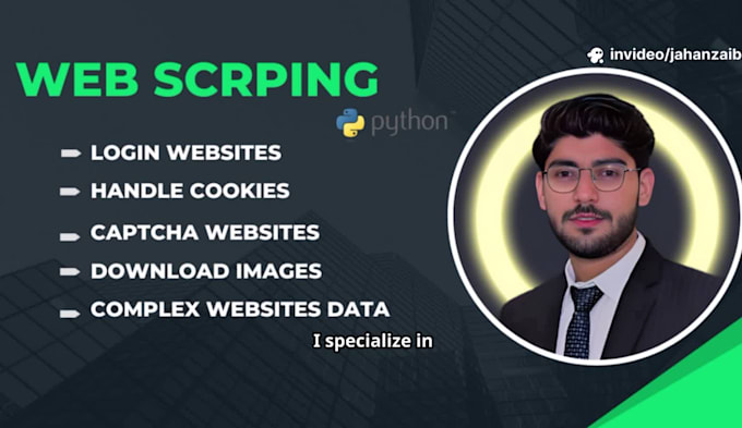 create selenium bots for data extraction, data scraping from complex sites