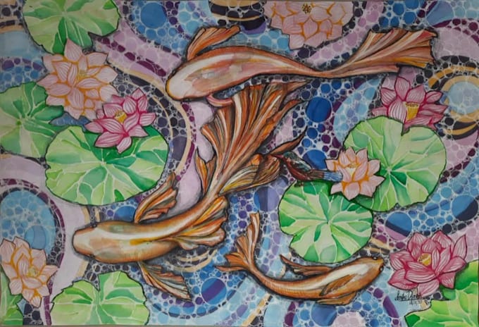 create beautiful watercolour illustrations