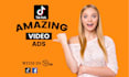 create tik tok video ads for your products and services