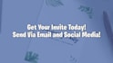 design a digital online invitation in print quality