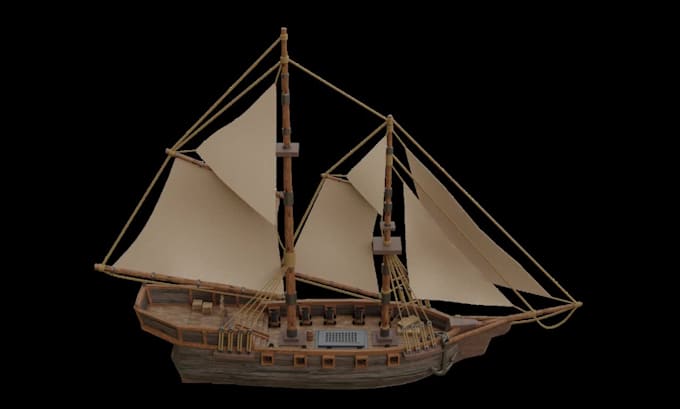 create low poly 3d models