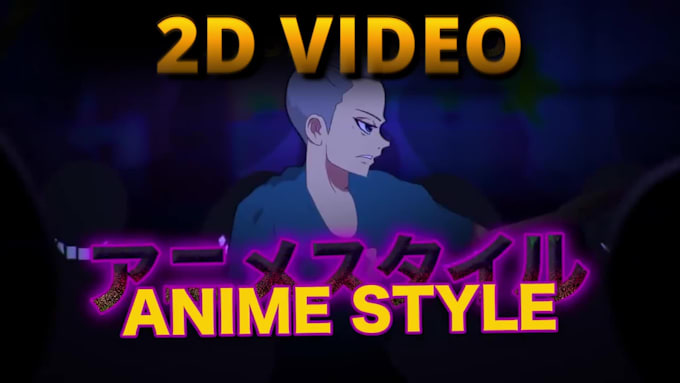 do original 2d anime style animation