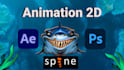 create a cyclic 2d animation and parallax effect