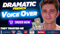 record a french voice over for ads and commercials