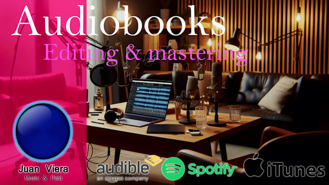 edit and master your audiobook and podcast