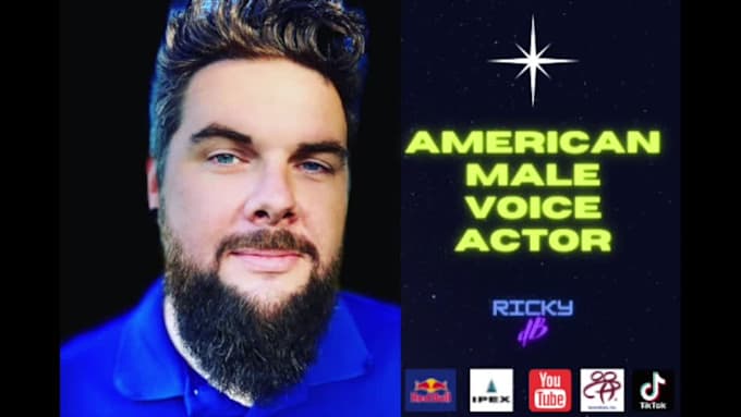 record an american male professional voice over in english