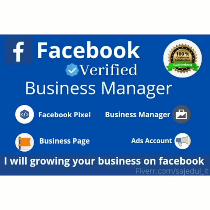 create a verified business manager and ads account