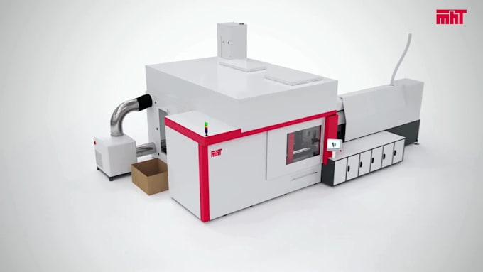 animate realistic 3d cnc machinery, mechanisms, and product animation videos