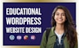 design educational website using wordpress in one day