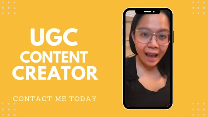Make ugc content for your brand by Kirstenroh | Fiverr