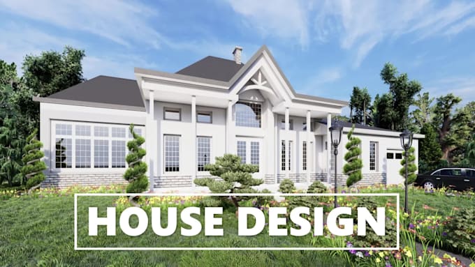 give you visualization and exterior designing of a USA based house