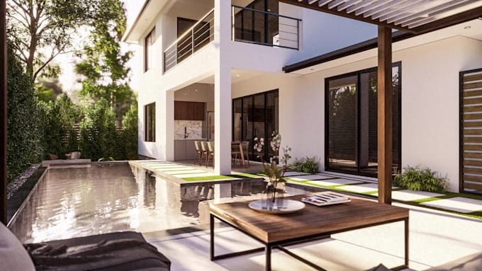 design custom landscape designs, garden design plans with 3d renderings