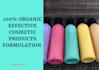 formulate effective cosmetic product recipes
