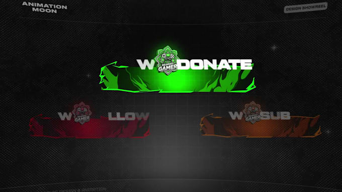 create custom animated twitch alerts