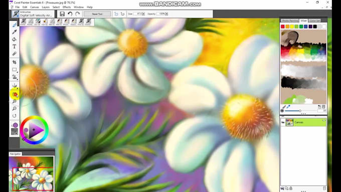 make lesson of painting online