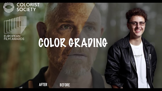 do expert color grading and color correction for your videos