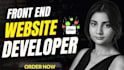 do custom website back end and front end web development