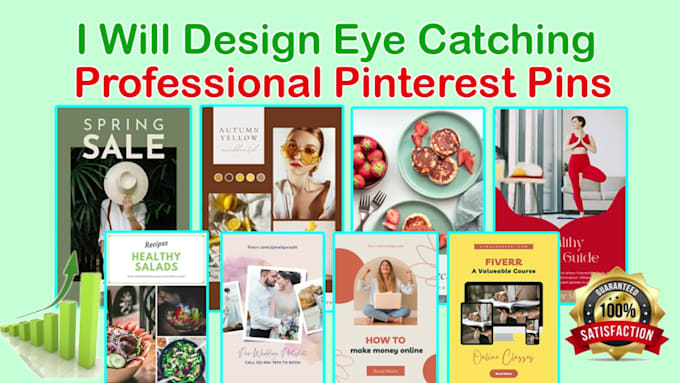 Design eye catching professional pinterest pins by Ajmalqurashi | Fiverr
