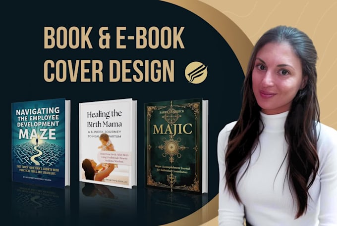 design professional book covers for ebook, paperback, hardcover