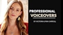 record a natural, professional american female voice over