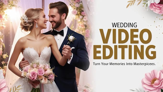 professional cinematic wedding video editing