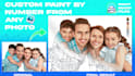 create custom paint by number from any photo