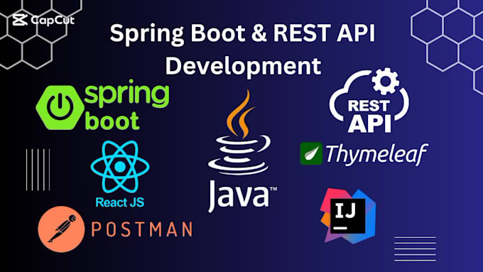 develop java spring boot, rest apis, spring mvc, and thymeleaf web applications