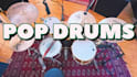 record studio quality multi track acoustic drums for pop rock