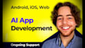do ai mobile app development as ai developer, ai chatbot, ai integration for ios