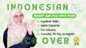 record indonesian voice over, cheerful and youthful voice