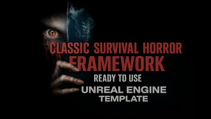 provide a complete classic survival horror game framework