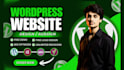 design or redesign your wordpress landing page or website