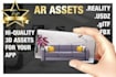 make ar xr mr assets in glb usdz gltf formats