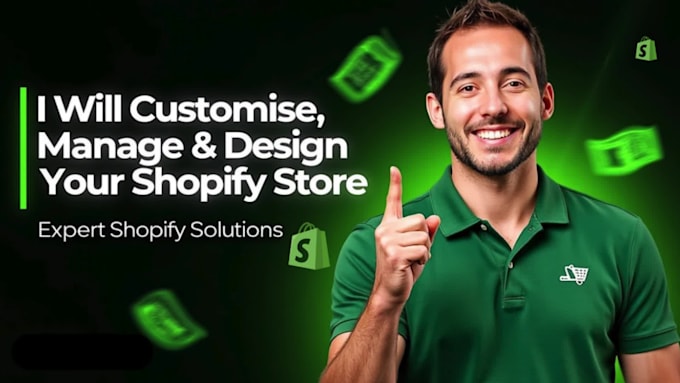 be your shopify virtual assistant and expert