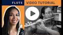 create a custom flute tutorial video for any song