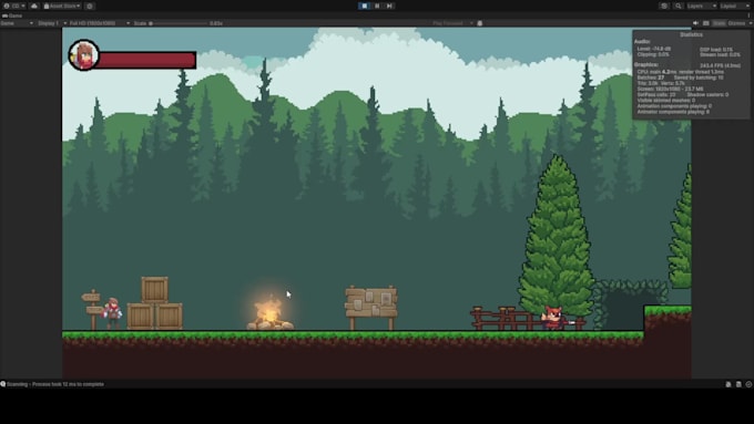 Develop a unity 2d game for you by David_alin_ | Fiverr