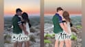 create a realistic couple portrait illustration for you in 24 hours