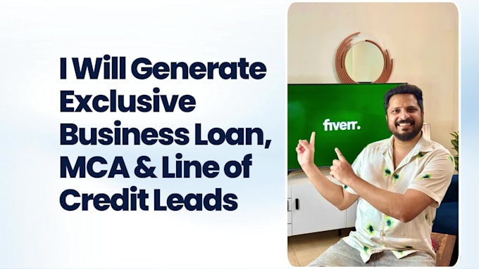 generate business loan leads, mca, line of credit leads with ads
