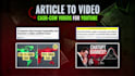 convert fast article to video for you
