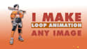 make loop animation for artwork, illustration, character