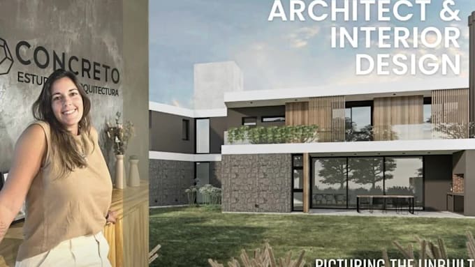 do 3d architectural rendering of your project