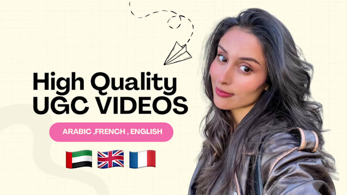 create high converting arabic ugc video ads for tiktok and instagram