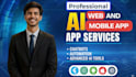 develop ai mobile app, custom chatbot for ios, android app