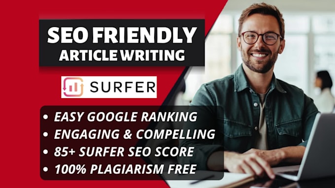 write a surfer SEO friendly article for your blog or website